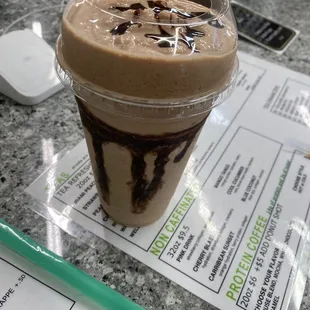 Banana mocha protein