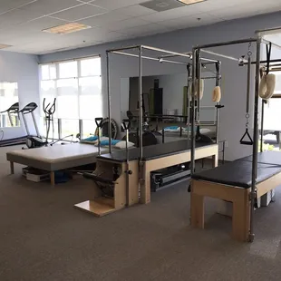 Partial view of the main therapy area