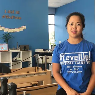 Dr. Christina Abellon now making YouTube videos for home exercises.