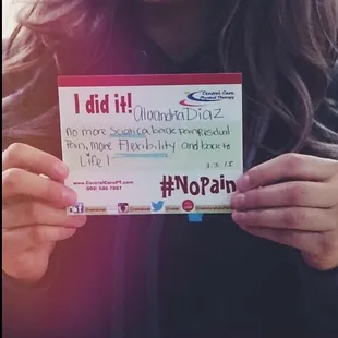 "No more sciatica, back pain residual pain, more flexibility and back to life!"-A.D.