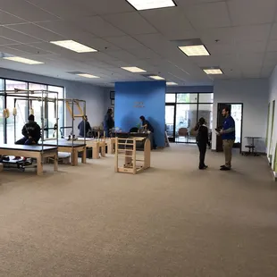 New location. Very spacious and lots of parking for all clients.