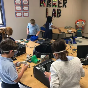 Taking apart old technology