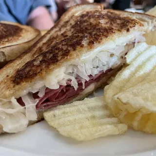 Reuben and Cup of Soup