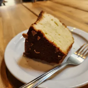 Cream cheese poundcake!