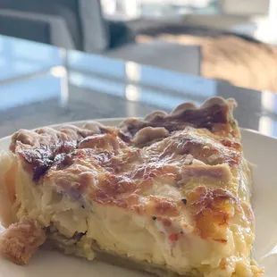 Ham &amp; Pepper Quiche