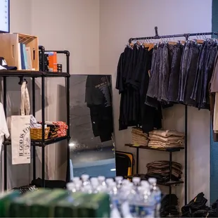 Merch booth