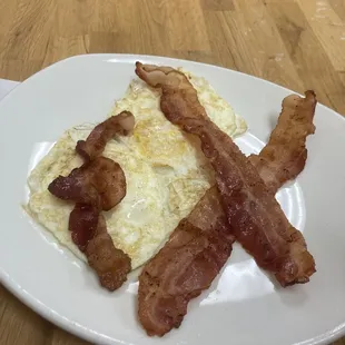Eggs and bacon