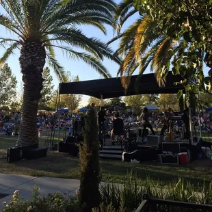 Music in the Park with the fantastic Bob Seger cover band, Night Moves.