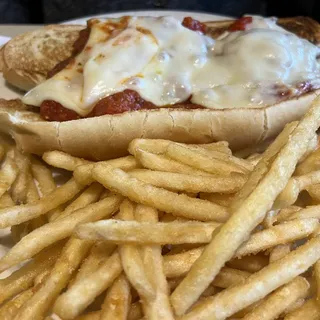 Chicken Parmigiana Sandwiche