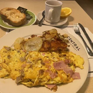 Meat Lovers Omelette