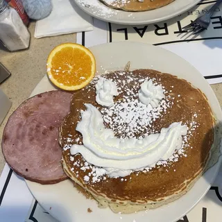 Kids Egg Any Style, French Toast with Meat