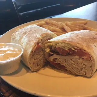 Turkey Club Wrap