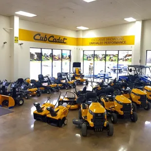 We are Lexington Kentucky's only authorized Cub Cadet independent dealer. We stock and service the full line of Cub Cadet equipment.