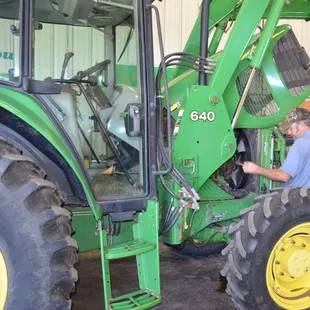 We have over 20 factory trained technicians in both our lawn and ag service departments to ensure fast turn around times.