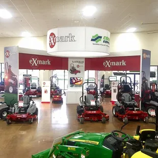 We are annually ranked in Exmark's top 10 dealerships in the united States in sales and service.