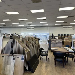 Show room is really nice and they have a ton of options.