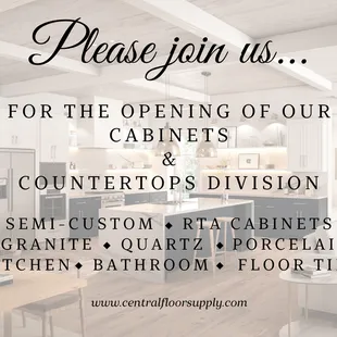 open kitchen and dining room