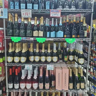 Champagne selection