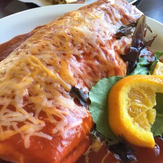 Carne Adovada Burrito