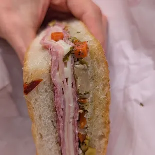 The original muffaletta (1/4)