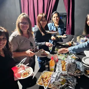 We could bring our own food!