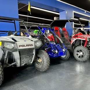 Youth UTV's &amp; Go-Karts