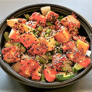 Grilled Tofu Teriyaki Bowl