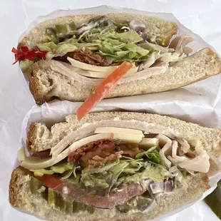 California on sourdough #1 on menu