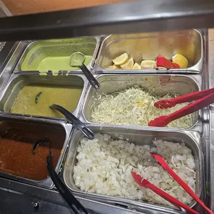 Salsa bar