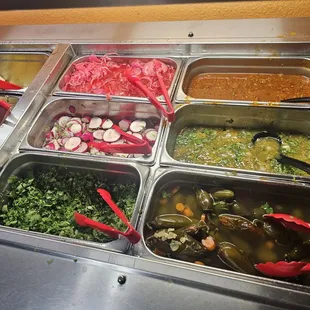 Salsa bar