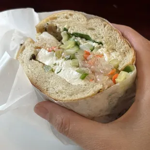 Tofu Vietnamese sandwich