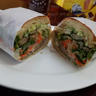 Pork Vietnamese Sammy, extra spicy