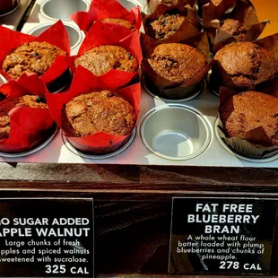 Yep, I ate 3 of these Healthy muffs!