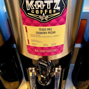 You can self-serve &amp; boot-scoot at the Central Market coffee shop. Barista-made drinks, too.