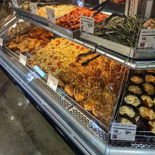 Deli food some of the food.