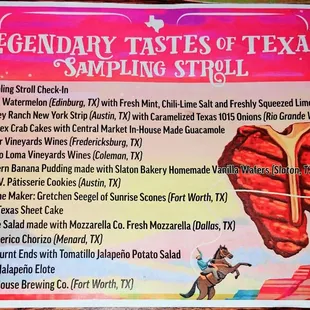 Great selection of samples