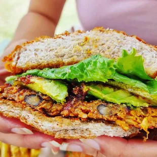 Bean burger