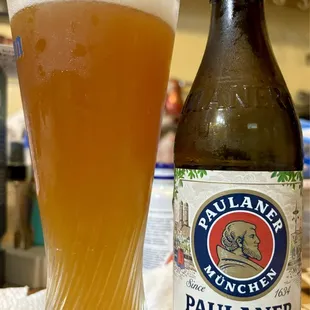 Always can find good German beer here.
