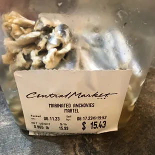 CM marinated Martel Anchovies