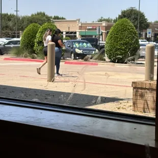 Dirty windows. Gross.