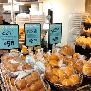 a variety of baked goods