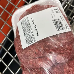 If you see these in the case - buy them.   These will be some of the best burgers you'll eat.