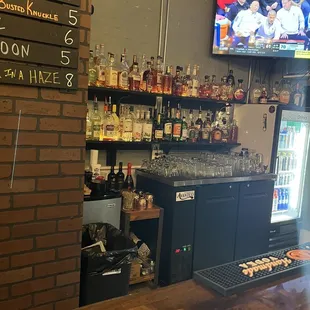 Wide variety of liquor options