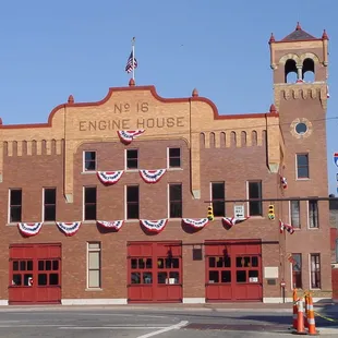 Front view of the Central Ohio Fire Museum