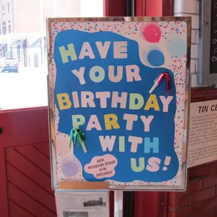 If You're Looking For A Place For A Kids Birthday Party