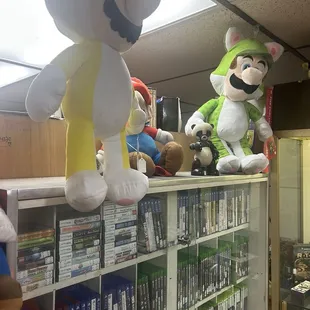 Classic video game section