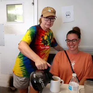 Me helping out