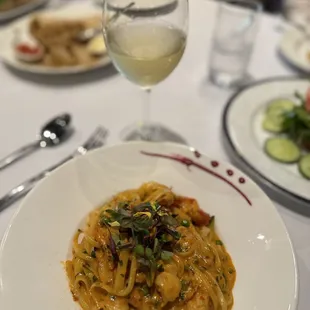 Seafood pasta