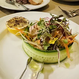 Octopus salad