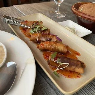 Homemade Duck Spring Rolls-